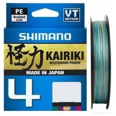 Леска плетёная SHIMANO Kairiki 4 PE 150 м разноцвет. 0.315 мм 29.9 кг